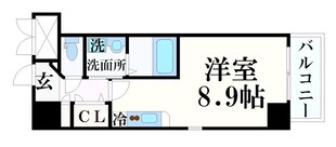 エスリード中山手県庁前の物件間取画像